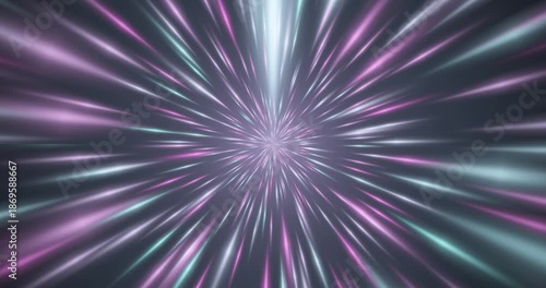 Loop Radiant burst of glowing light beams