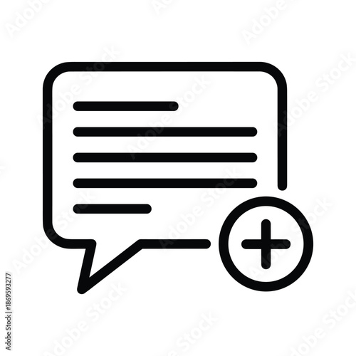Add comment icon Vector