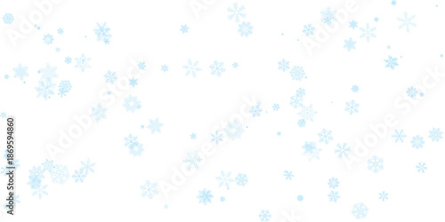 Falling Snow Snowfall Snowflake Overlay PNG with Transparent Background for Winter Photo and Video Editing
