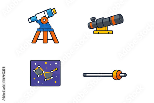 Space and Astronomy Icons