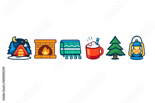 Cozy Winter Icons