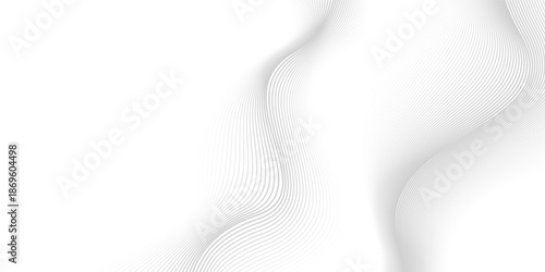 Premium background design with diagonal line pattern in grey colour. Vector white horizontal template for business banner, luxury voucher, prestigious gift certificate