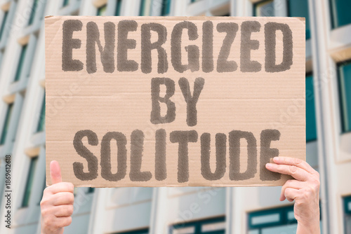 Photography "Energized By Solitude" Quiet time replenishes vital personal energy