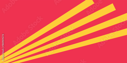 Comic book speed red yellow color lines isolated on background stripe and radial effect style for manga speed frame, superhero action, explosion background. Motion line effect, pop art. Vector 10 eps