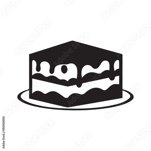 Cake collection flora design vector art.