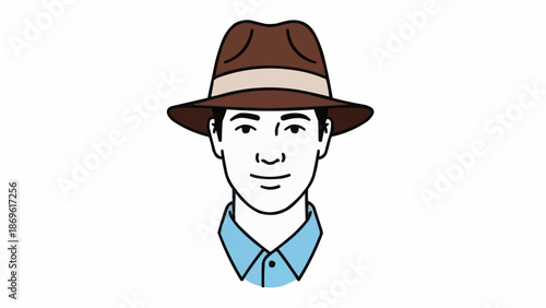 cowboy with hat