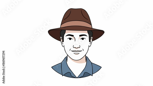 cowboy with hat