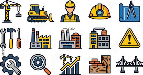 A collection of grayscale icons expertly designed for various applications showcasing versatility on transparent background high quality professional detailed modern elegant