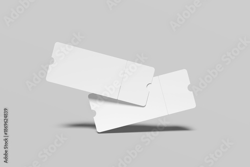 Ticket Blank Mockup