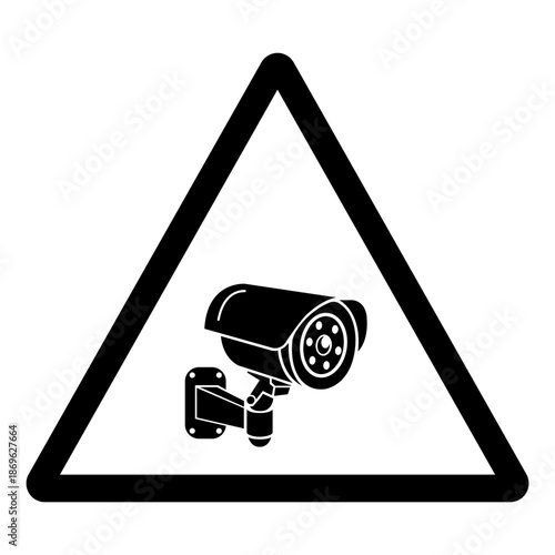 CCTV Security Camera Symbol Sign, Vector Illustration, Isolate On White Background Label.EPS10