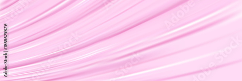 Glossy frosting drips. Melting ice cream glaze flows down with shiny sugary decoration and sweet dessert texture.