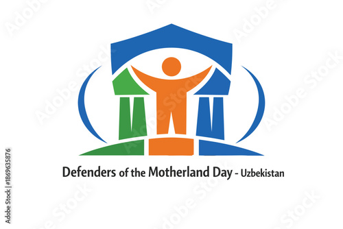 Minimal Strength & Service Symbol for Defenders of the Motherland Day – Uzbekistan