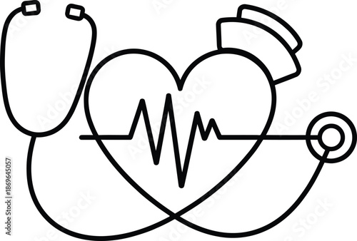 Valentine Healthcare Love Line Icon