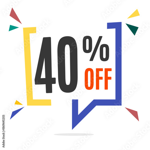 40 percent label discount
