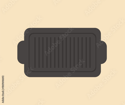 design about food grill icon