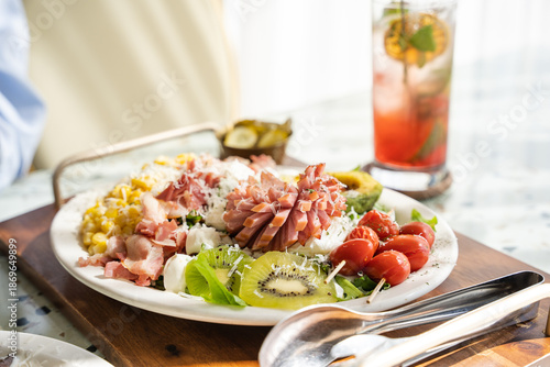 Wallpaper Mural Brunch at a sunny place Torontodigital.ca