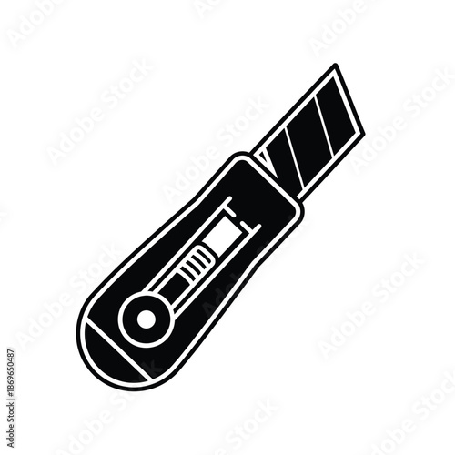 Vector illustration icon black and white illustration of a usb flash drive on a pure white background