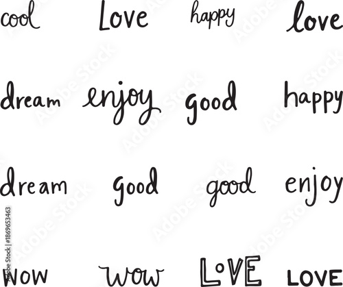 Inspirational words collection