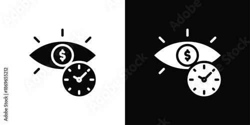 Visionary Icon Sheet Black And White