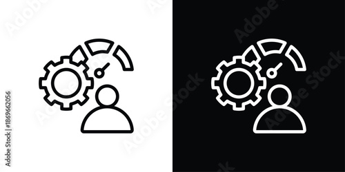 Performance Icon Sheet Black And White