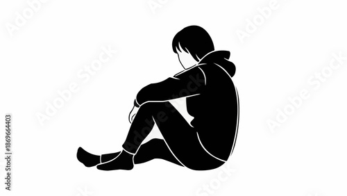 silhouette of a woman