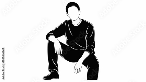 silhouette of a woman