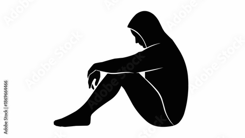 silhouette of a woman