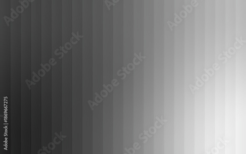 Holographic glass distortion in Neutral Metallic Gradient (Pure Background). Blurred ripple stripes with glossy vertical gradient, vector illustration