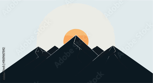 mountain landscape in the mountains