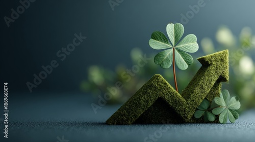 Clover with growth tendency 