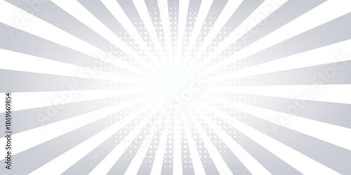 Ray sun light. Sunburst background. Radial circle line. Pattern starburst. Comic beam lines. Sun effect rays. Abstract firework. Concentration stripe. Cartoons lightning style. Vector illustration