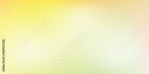 Warm Yellow Gradient Halftone Dots Background With Soft Light Texture And Modern Design