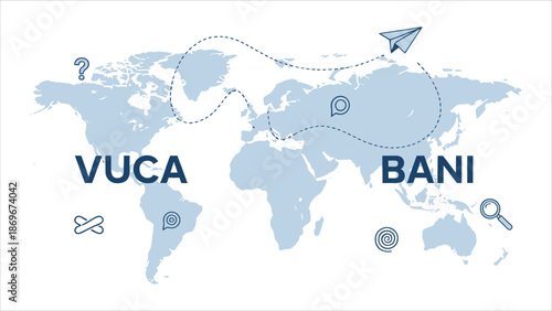 BANI vs VUCA world concept acronyms brittle, anxious, nonlinear.eps