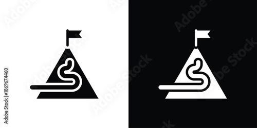 Mission Icon Sheet Black And White