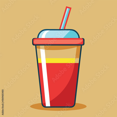 illustration of a glass of juice