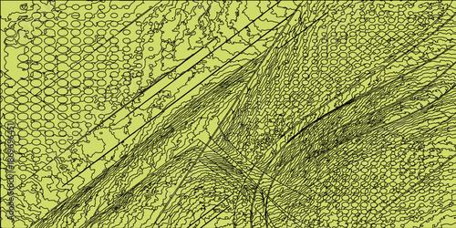 A macro close-up of a green leaf texture shows a detailed nature pattern and organic surface material, creating a vibrant plant background and textured wallpaper design