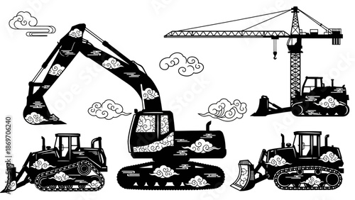 Heavy Machinery Operations in Urban Environment - Illustrative Design