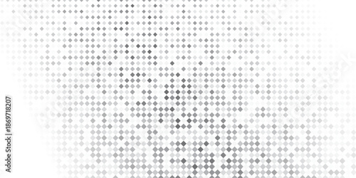 Modern halftone gradient texture. Vanishing polka dot background. Repeating dots gradation pattern abstract simple design