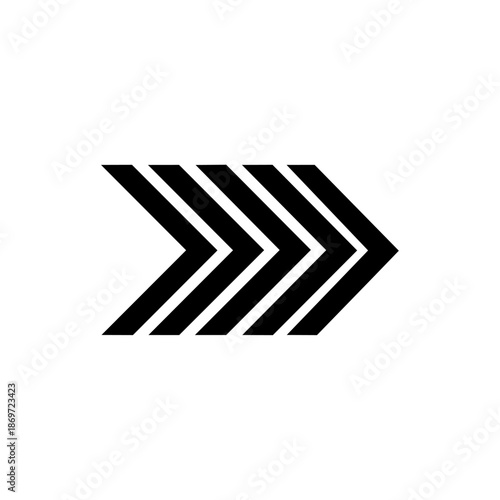 Series of bold chevrons pointing forward, expressing acceleration, progression, and decisive movement often associated with performance, logistics, or growth strategies.