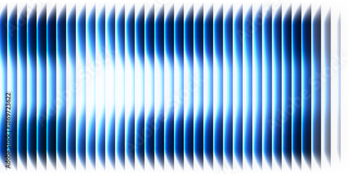 Sound waveform equalizer lines. Audio sound wave cool vector graphics.