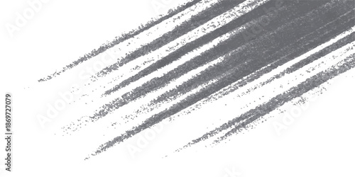 Vintage black and white abstract background featuring a grunge paint texture with ink splash stains and an artistic vector brush stroke border design