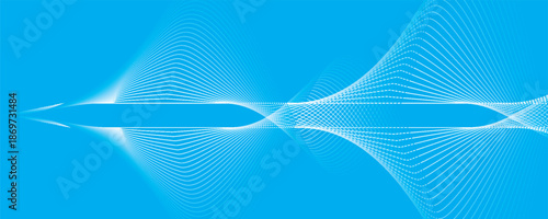 Beautiful blue abstract background. Aqua neutral backdrop for presentation design