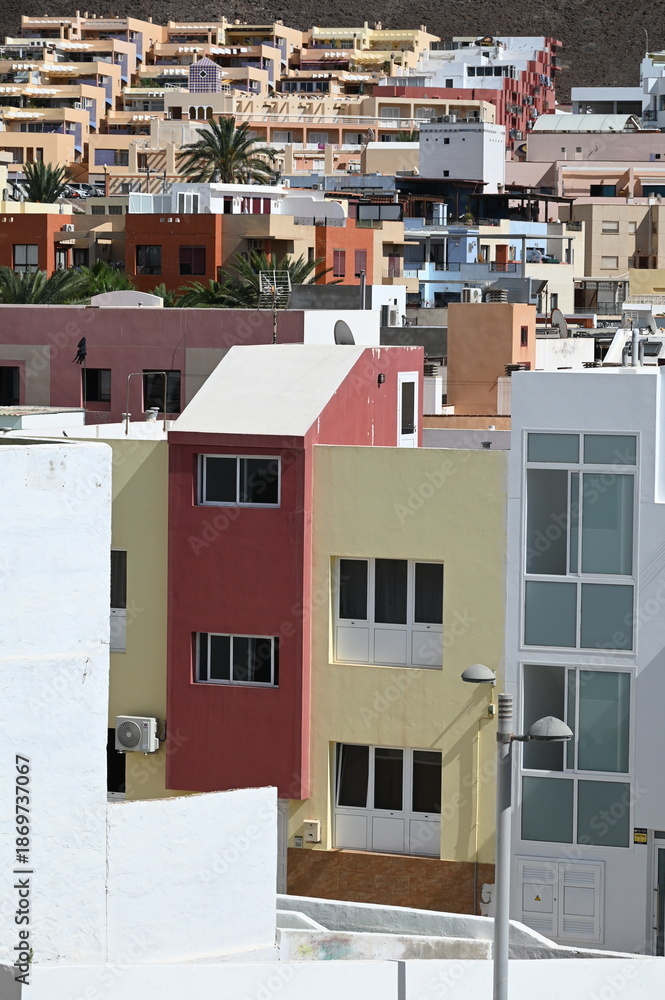 Fototapeta premium Morro Jable auf Fuerteventura