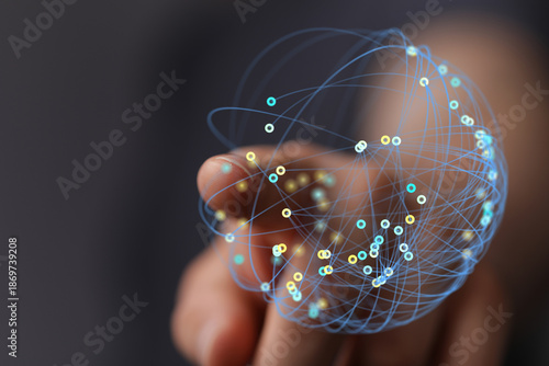 Abstract image showing a di...