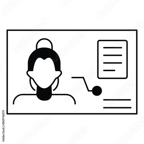 Know Your Client Vector Icon Customer Profiling Verification Compliance System