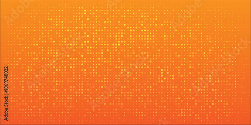 Orange Abstract Dots Background With Gradient Texture For Modern Design, Wallpaper, And Digital Use eps10