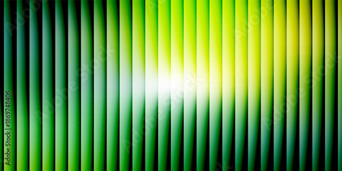 Wavy and grooved glass vector texture. Striped plastic gradient background. Vector illustration