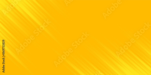 Digital Retro comic yellow background raster gradient halftone  stock vector  wave