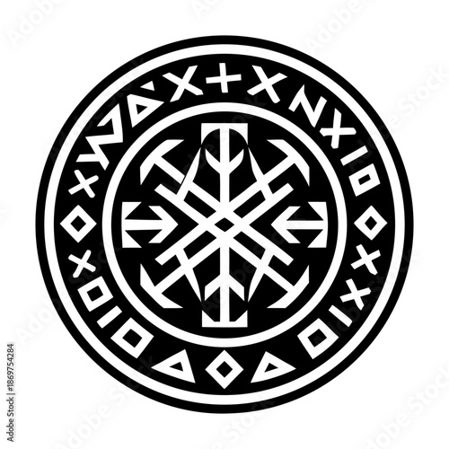 Glyph Style Ancient Coins Symbols 