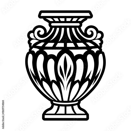 Glyph Style Ancient Vase Symbols